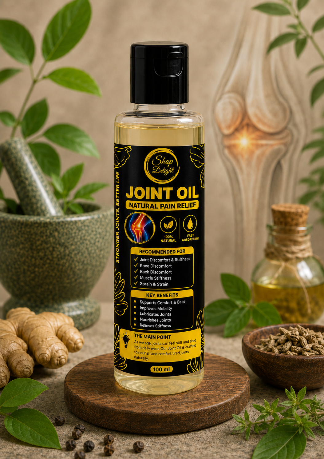 SHOP DELIGHT JOINT PAIN OIL
