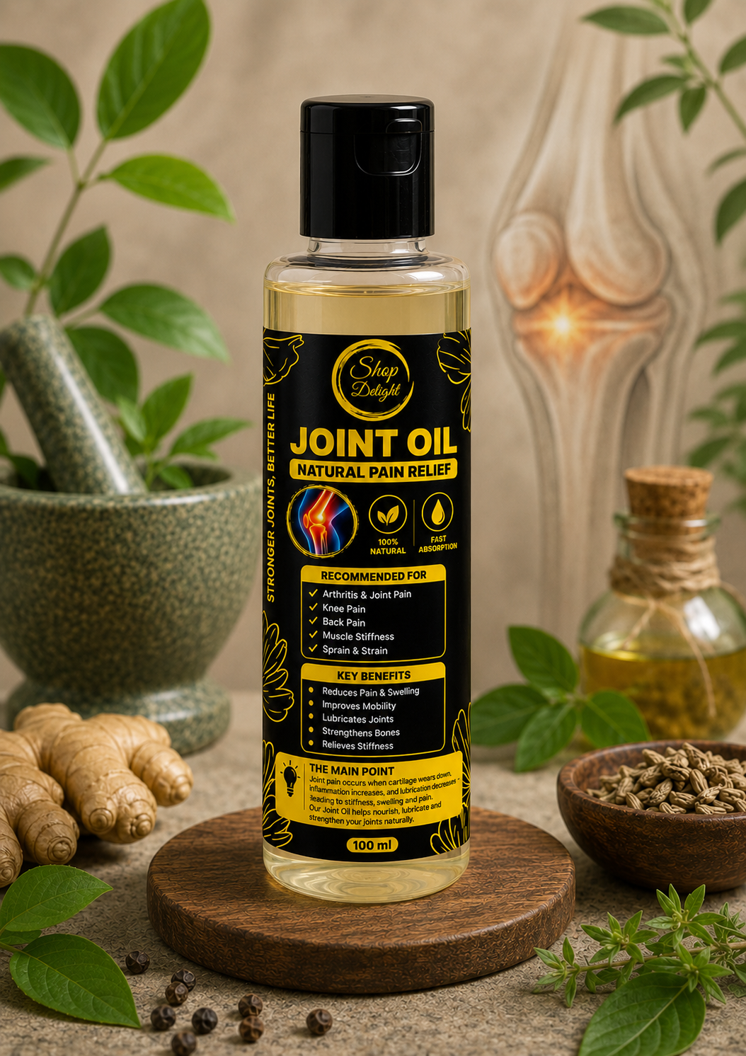 SHOP DELIGHT JOINT PAIN OIL